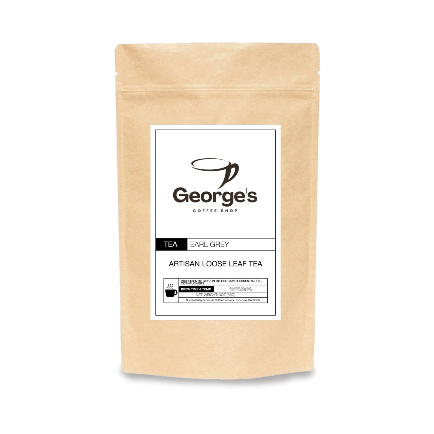 Earl Grey - Loose leaf / 3oz